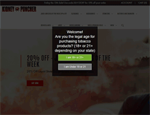 Tablet Screenshot of kidneypuncher.com